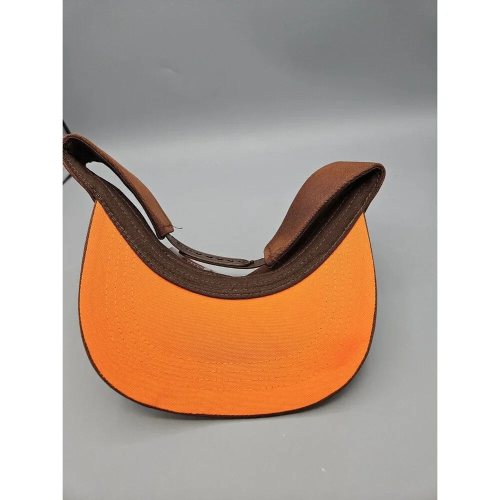 Burger King Crew Visor Brown Adjustable Snapback Employee Uniform Cap Fast Food